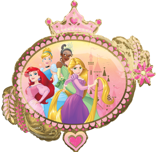 XL Folienballon - Disney - Prinzessinen - Princess - 86 cm