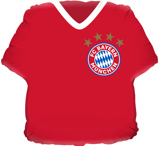 XL Folienballon - Fußball Trikot - FC Bayern München - 60 x 55 cm