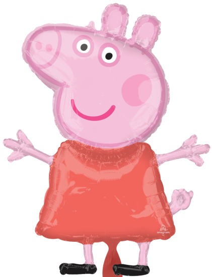 XXL Folienballon - "Peppa Wutz" - Peppa Pig - 63 x 81 cm