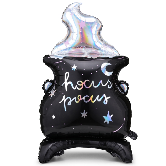 Airloon - Folienballon - Hocus Pocus Hexenkessel - Halloween - 64,5 x 109,5 cm