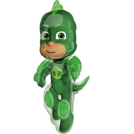 XXL Folienballon -  "PJ Masks - Pyjamahelden - Gecco" -  96 cm