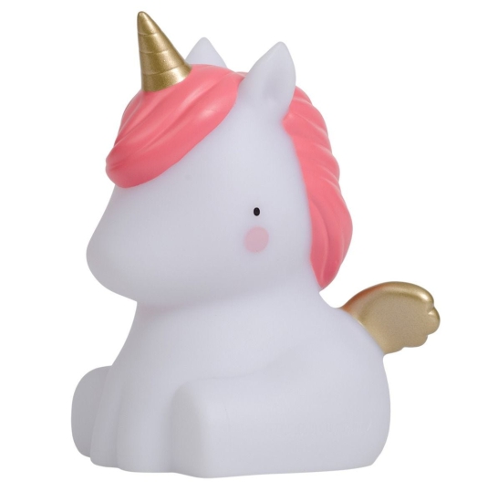 A Little Lovely company - Little light: Einhorn - gold