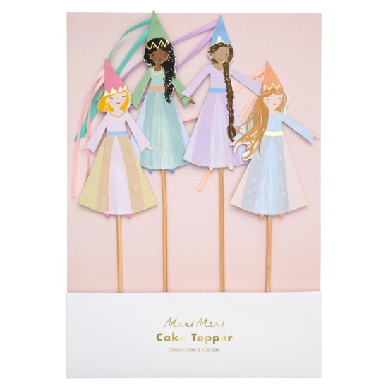 MeriMeri - Princess - Prinzessinnen - Cake Topper - Kuchendeko