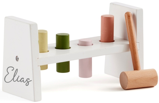 Kids Concept - Holz - Hammerbank Edvin - personalisierbar