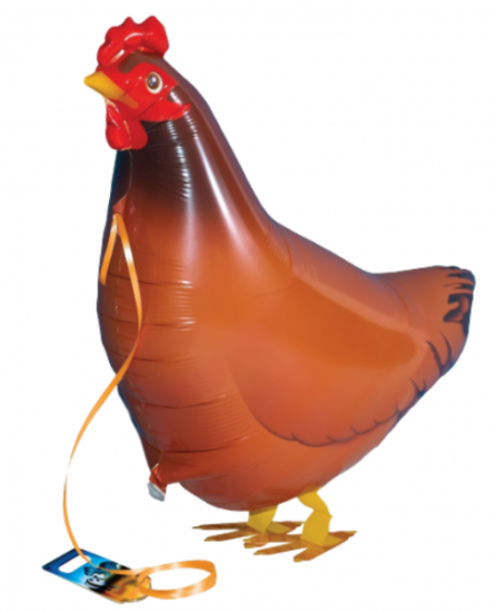 Laufender Ballon "Huhn"