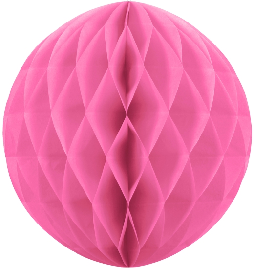 1 Deko - Wabenball - pink - 30 cm