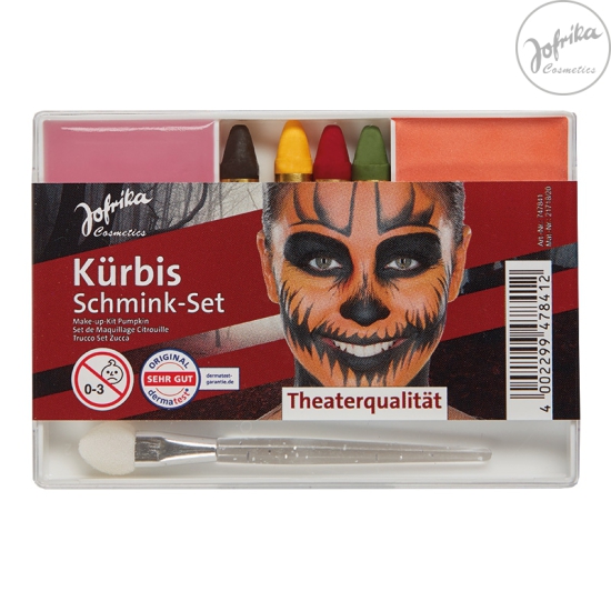 Jofrika - Halloween - Schmink-Set - Kürbis