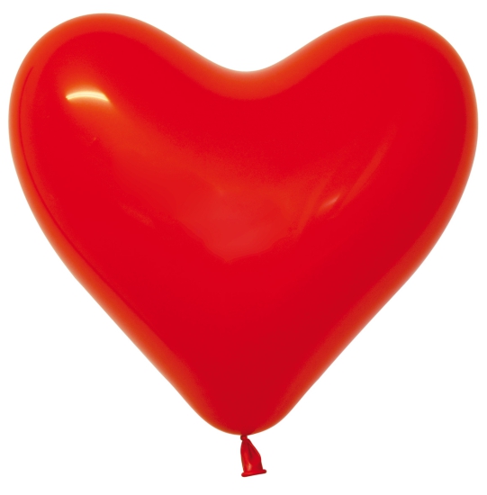 Latexballon - Herz - rot - 40 cm