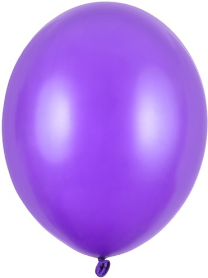 Latexballon - lila - metallic - 30 cm