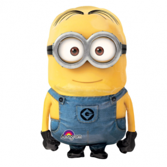 Riesen Airwalker, laufender Ballon "Minion" 71 x 109 cm