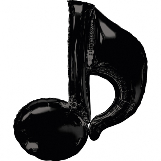 XL Folienballon - "Musiknote" - 73 x 88 cm