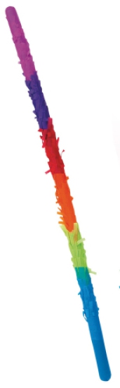 Pinata - Stock - Schläger - 80 cm - bunt