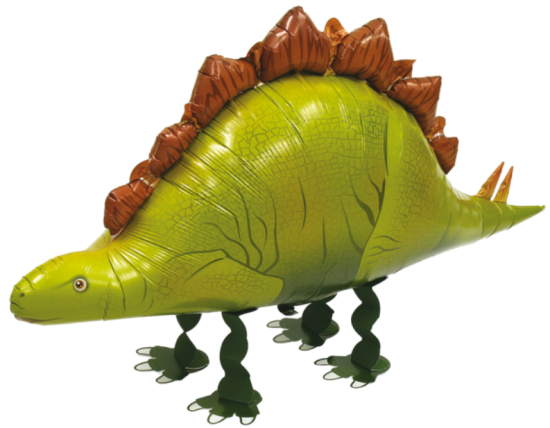 Laufender Ballon - Dinosaurier - "Stegosaurus"