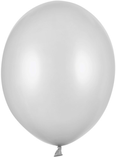 Latexballon - Silver - silber - metallic - 30 cm