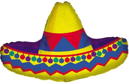 XL Folienballon - Sombrero - 86 cm