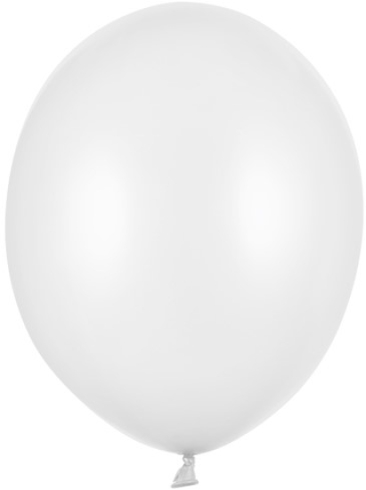 Latexballon - Pure White - Reinweiß - metallic - 30 cm