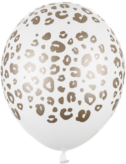 1 Latexballon - Animal Print - Animal Dots - Ø 30 cm