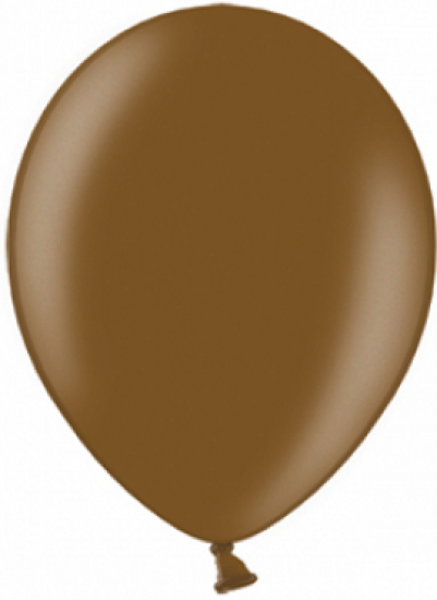 Latexballon - Chocolate Brown - Schokobraun - metallic - 30 cm