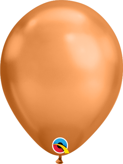 Latexballon - Copper - Kupfer - Chrome - 28 cm