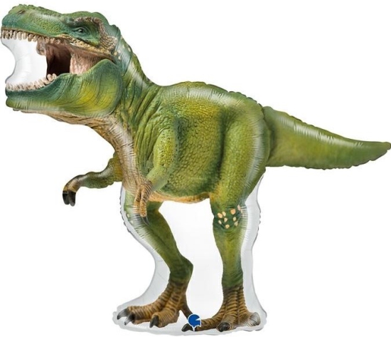 XXL Folienballon - realitätsnaher Dinosaurier -  "T-Rex" -  94 cm