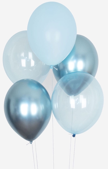 My Little Day - Latexballon-Set - 10 Latexballons - Blau