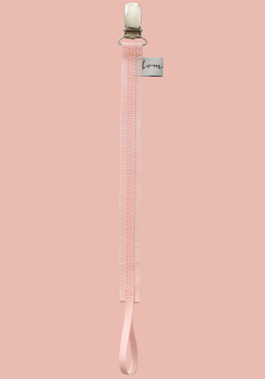 Lomaja - Schnullerband Line Color rosa