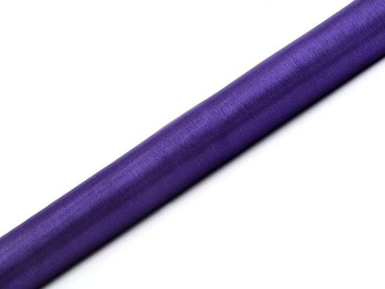 Organza - Tischläufer -  violett -  36 cm - 9m Rolle