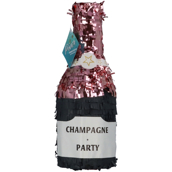 Pinata - Champagnerflasche - 16x16x43 cm