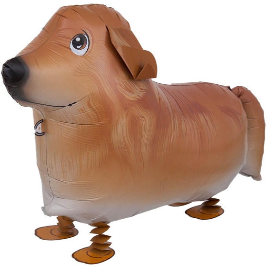 Laufender Ballon - Hund - Golden Retriever