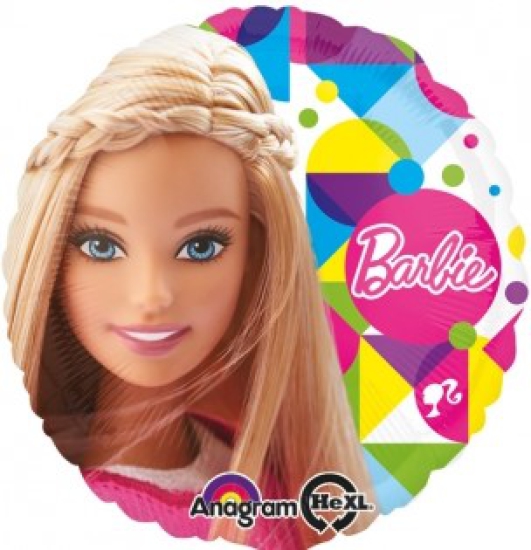Folienballon - "Barbie" - 43 cm