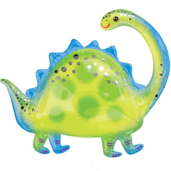 XL Folienballon Dinosaurier - Brontosaurus - 81 cm