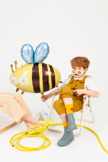 Folienballon - süße Biene - 55 x 56 cm