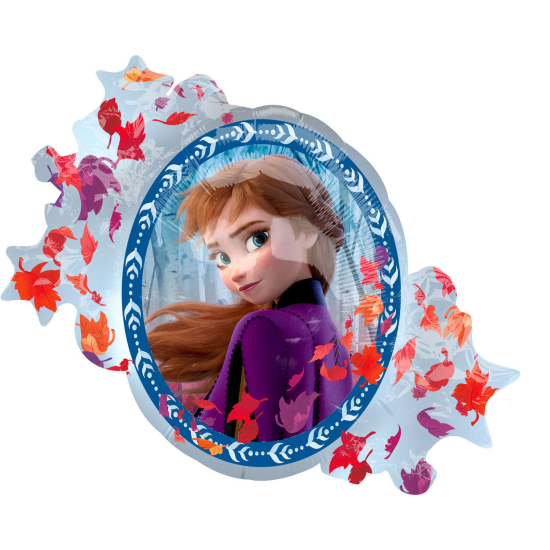 XL Folienballon Frozen 2 - Die Eiskönigin 2 - Anna und Elsa - 76 x 66 cm