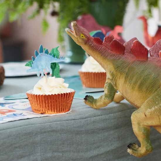 MeriMeri - Dino - Dinosaurier - Cupcake - Muffin Set - 24-teilig