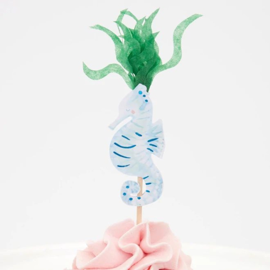 MeriMeri - Meerjungfrauen - Mermaid - Cupcake Muffin Set - 24 Topper