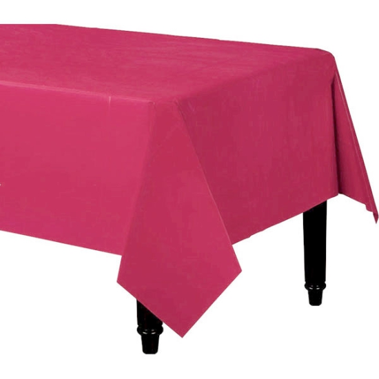 Papiertischdecke - Magenta - pink - 137 x 274 cm