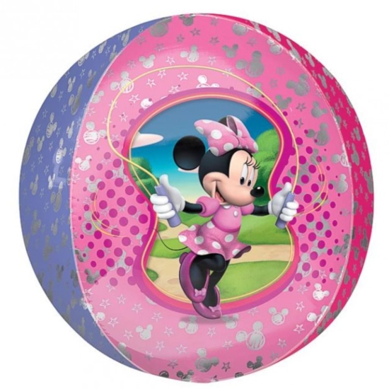 XL Folienballon - Orb - Minnie Maus - Minnie Mouse - 38 x 40 cm