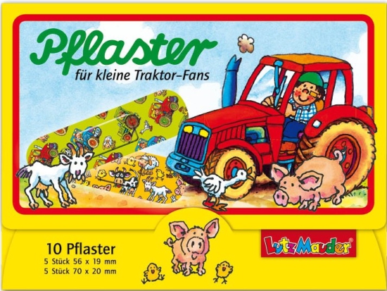 Lutz Mauder - Pflasterbriefchen - Traktor