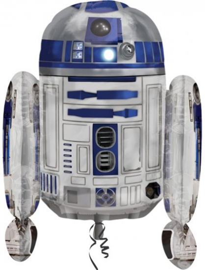 XXL Folienballon - Star Wars - "R2-D2" - 55 x 66 cm
