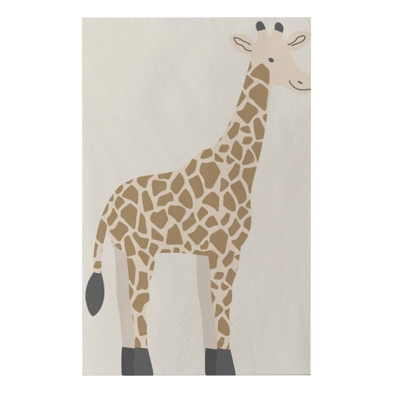 Ginger Ray - Safari - Giraffe - Papierservietten