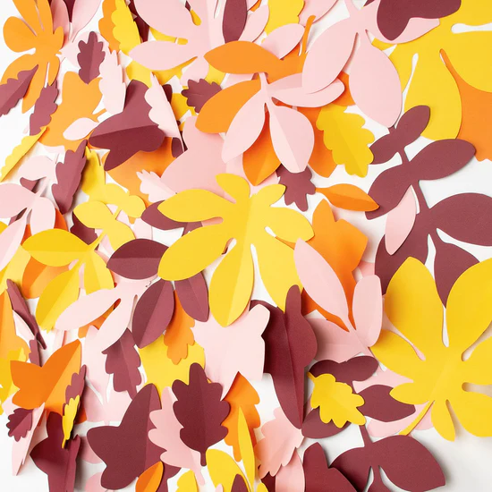 My Little Day - Herbstblätter Dekor aus Papier - Woodland - Walddekoration