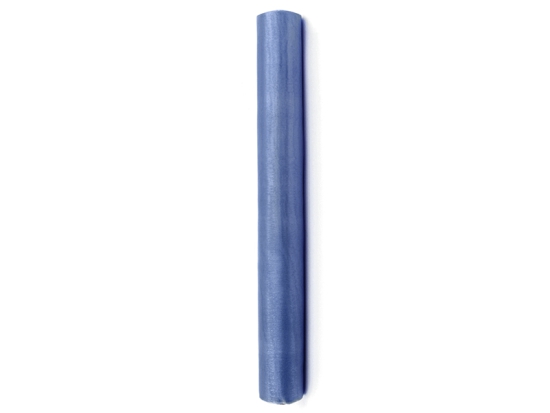 Organza - Tischläufer -  Mystik - blau  - 36 cm - 9m Rolle
